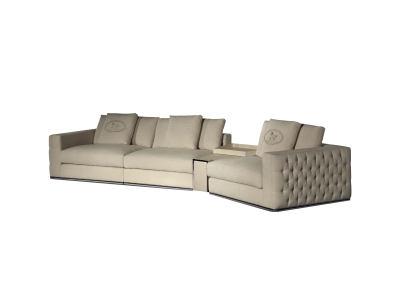 G08-06  Double armrest sofa